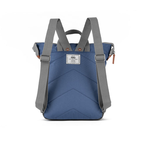 Bag Roka | ROKA Bantry B Small Sustainable - Burnt Blue (Canvas)