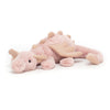 Draig Fach Jellycat | Jellycat Little Mythical Dragon - Rose
