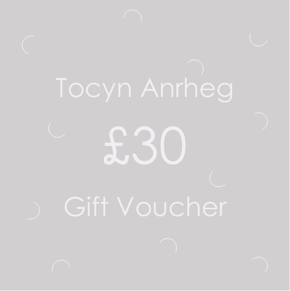 Tocyn Anrheg £30 | £30 Gift Voucher