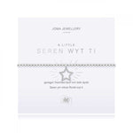Breichled Joma – Seren Wyt Ti | Joma Jewellery Bracelet – You’re a Star