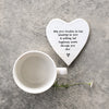 Mat Diod Porslen | Porcelain Coaster - May Your Troubles Be Less