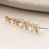 Set o Ddau Clustdlysau | Double Earring Set - Bows