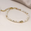 Breichled Un Llinyn Hadau Perlog  | Seed Pearl Single Strand Bracelet