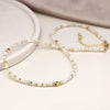 Cadwen Un Llinyn Hadau Perlog  | Seed Pearl Single Strand Necklace