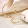 Clustdlysau Hadau Perlog  | Seed Pearl Earrings