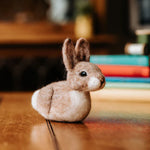 Pecyn Ffeltio Nodwydd - Cwningen Fach | Needle Felting Craft Kit - Baby Bunny