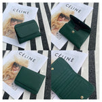 Pwrs Lledr | Leather Coin & Cards Purse - Mustard