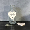 Addurn Pren | Heart Wooden Decoration - Hug for Dad