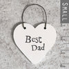 Addurn Pren | Heart Wooden Decoration - Best Dad