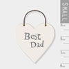 Addurn Pren | Heart Wooden Decoration - Best Dad