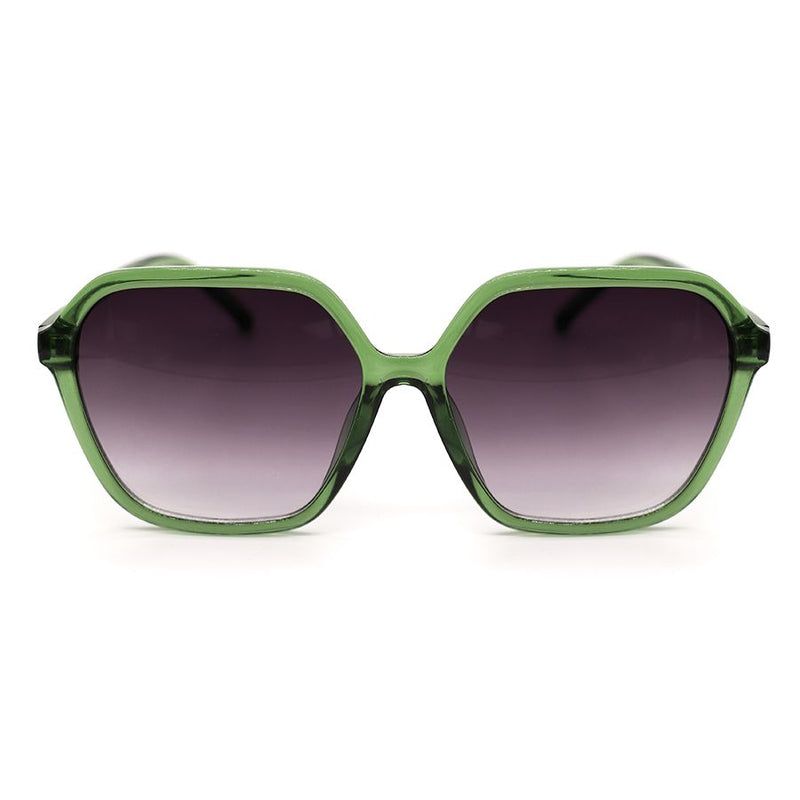 Sbectol Haul | Sunglasses - Hexagon in Emerald Green