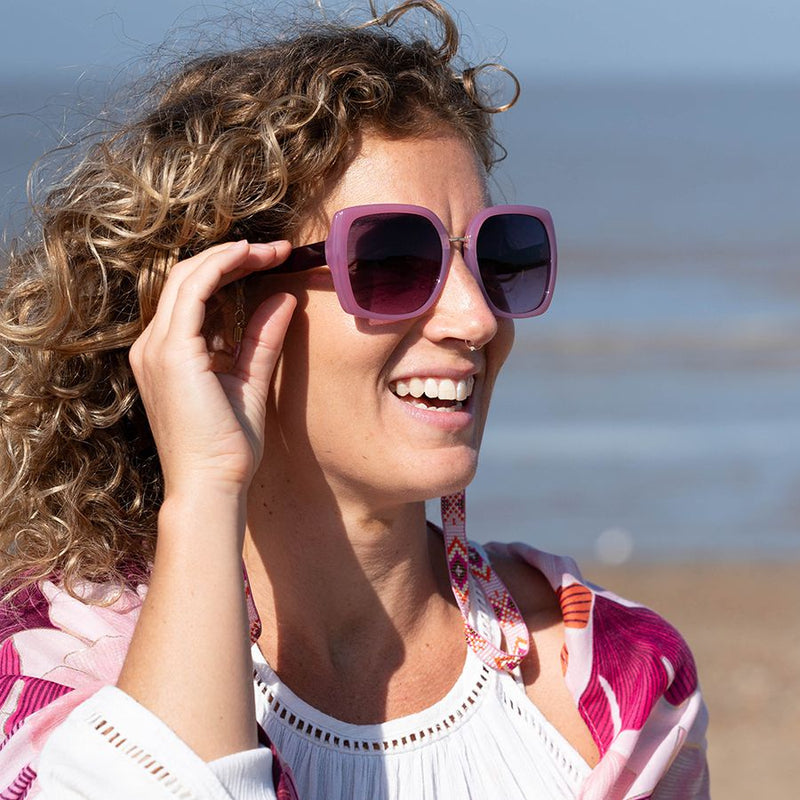 Sbectol Haul | Sunglasses - Oversize in Opaque Pink