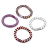Purple mix 4 pack hairbands