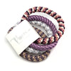 Purple mix 4 pack hairbands