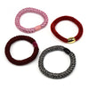 Red and metallic mix 4 pack hairbands