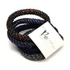 Navy and metallic mix 4 pack hairbands