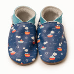 Esgidiau Inch Blue Hwylio  | Sea Fleet Inch Blue Shoes