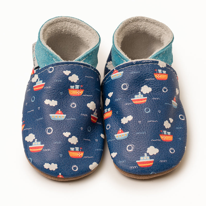 Esgidiau Inch Blue Hwylio  | Sea Fleet Inch Blue Shoes