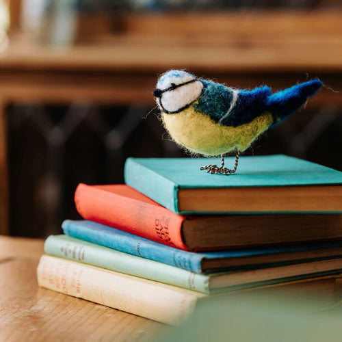 Pecyn Ffeltio Nodwydd - Titw Tomos Las | Needle Felting Craft Kit - Blue Tit