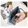 Pwrs Lledr | Leather Tab Closure Purse - Green