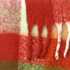 Sgarff Siec Fflwfflyd | Fluffy Check Scarf - Autumn Brights