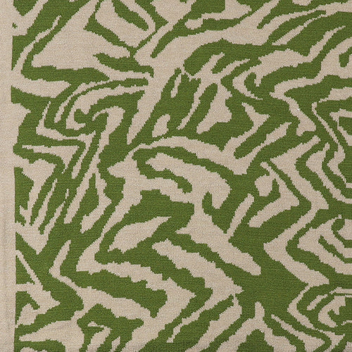 Snŵd Streip Anifail Gwyrdd | Green Animal Stripe Snood