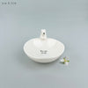Desgyl Borslen | East of India Small Porcelain Bowl - Rabbit