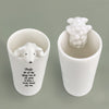 Fâs Borslen | East of India Porcelain Vase - Sheep