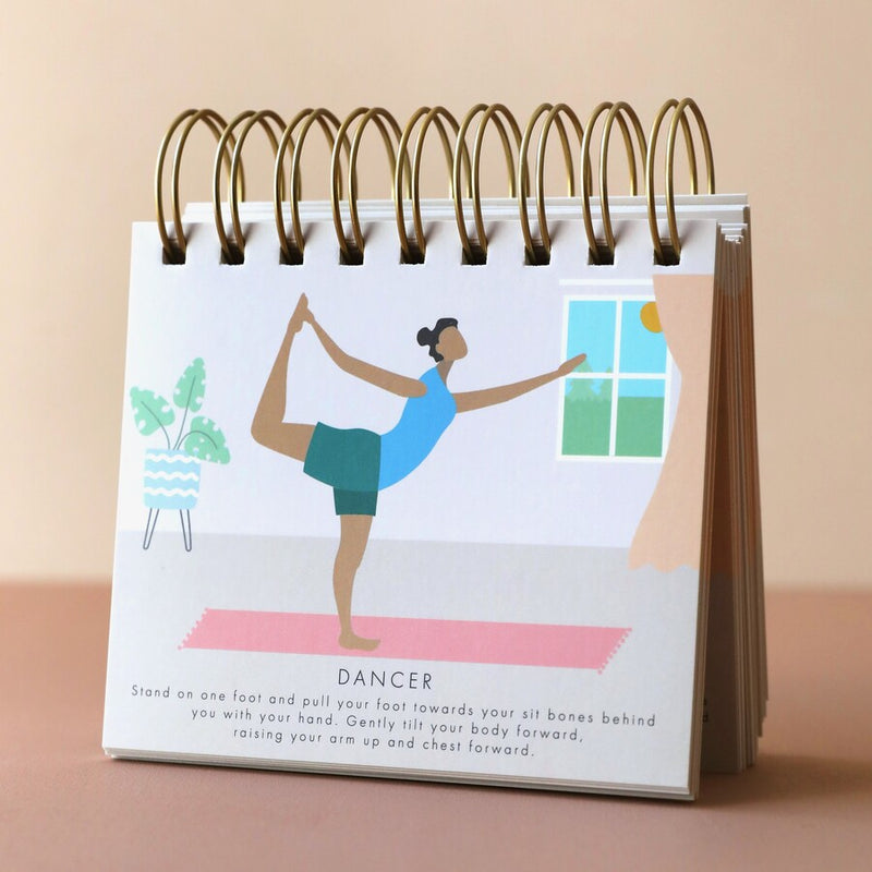Siart Fflip Ioga | Daily Yoga Poses Flip Chart