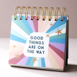 Siart Fflip Positifrwydd | Floral Positivity Flip Chart