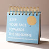 Siart Fflip Positifrwydd | Floral Positivity Flip Chart