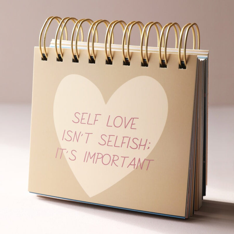 Siart Fflip Positifrwydd | Floral Positivity Flip Chart