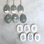 Addurn Porslen | East of India Porcelain Hanger – I wish you lived next door