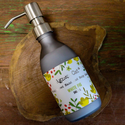 Hufen Dwylo a Chorff | Agnes & Cat Hand & Body Cream – White Fig
