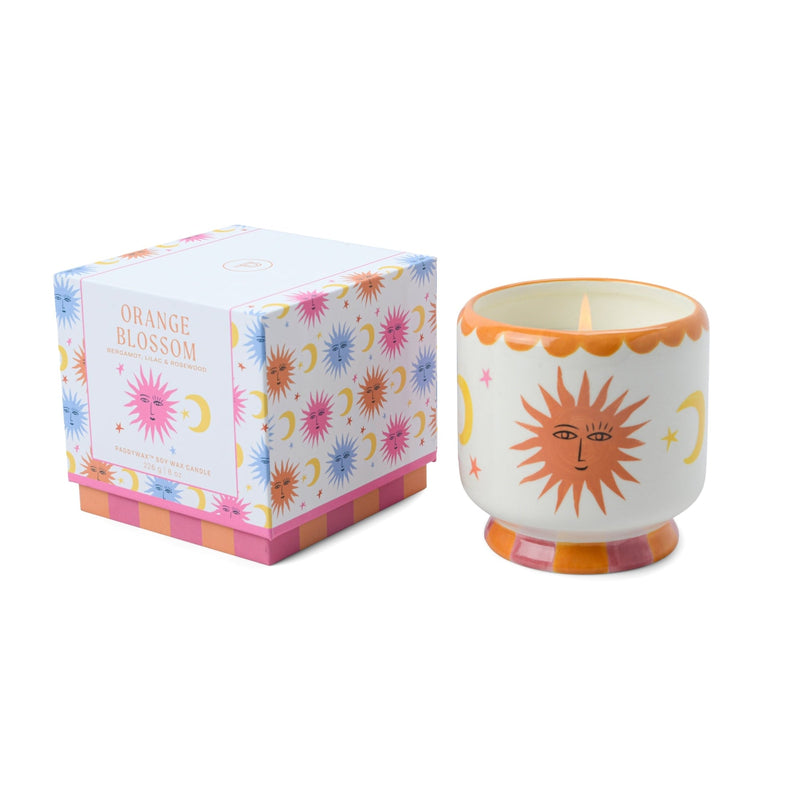 Cannwyll A Dopo | A Dopo Ceramic Candle - Sun, Orange Blossom