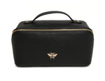 Bag Ymolchi - Du | Train Case by Alice Wheeler - Black