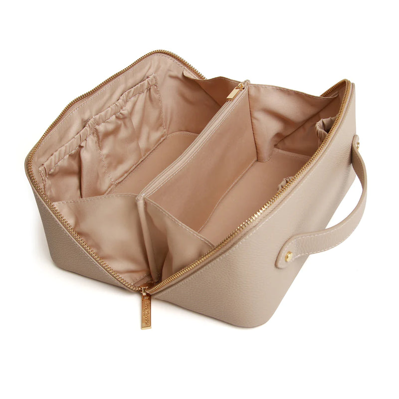 Bag Colur Mini - Carreg | Mini Train Case by Alice Wheeler - Stone
