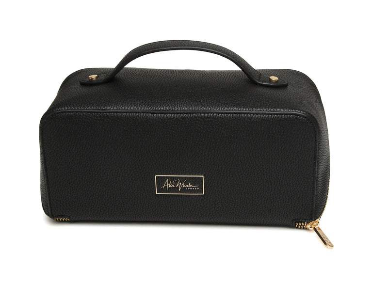 Bag Colur Mini - Du | Mini Train Case by Alice Wheeler - Black