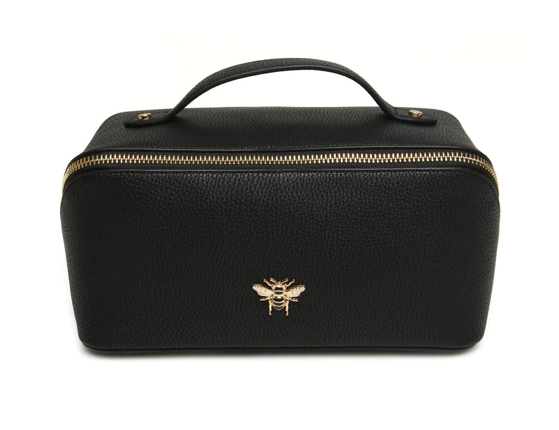 Bag Colur Mini - Du | Mini Train Case by Alice Wheeler - Black