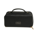 Bag Ymolchi Mawr - Du | Large Train Case by Alice Wheeler - Black