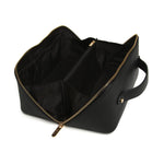 Bag Ymolchi Mawr - Du | Large Train Case by Alice Wheeler - Black