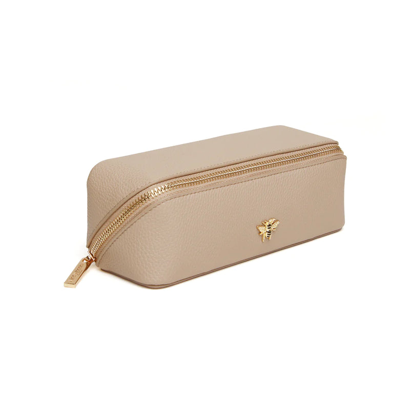Bag Colur Bach - Carreg | Small Train Case by Alice Wheeler - Stone