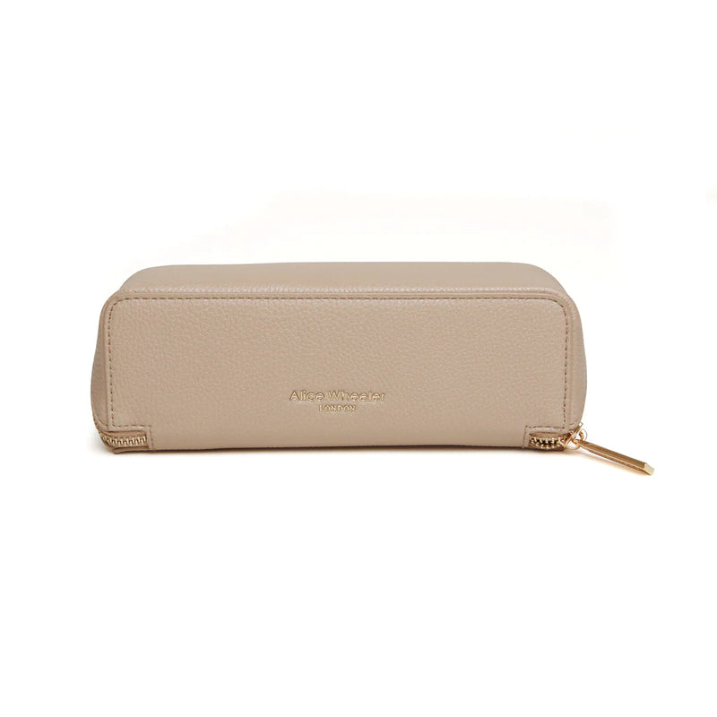 Bag Colur Bach - Carreg | Small Train Case by Alice Wheeler - Stone