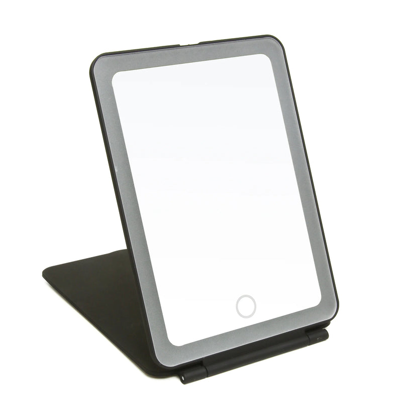 Drych LED - Du | LED Mirror by Alice Wheeler - Black