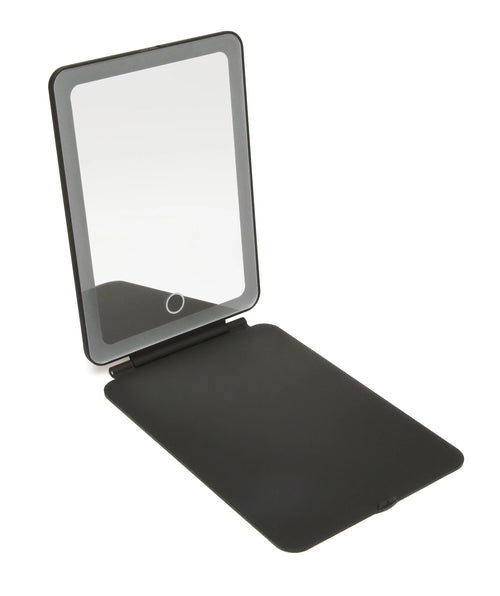 Drych LED - Du | LED Mirror by Alice Wheeler - Black