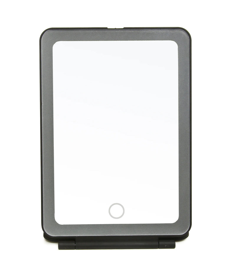Drych LED - Du | LED Mirror by Alice Wheeler - Black