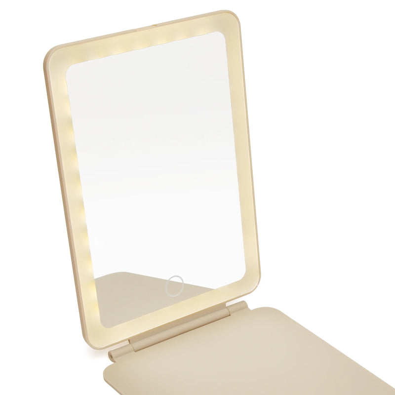 Drych LED - Carreg | LED Mirror by Alice Wheeler - Stone