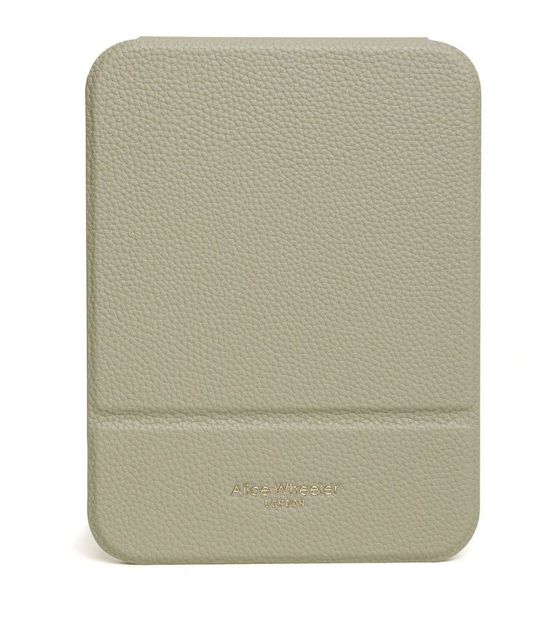 Drych - Gwyrdd | Folding Mirror by Alice Wheeler - Pistachio