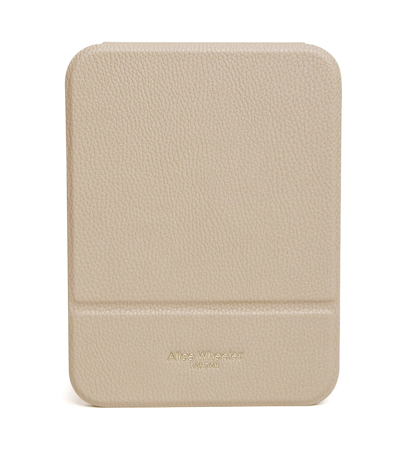 Drych - Carreg | Folding Mirror by Alice Wheeler - Stone