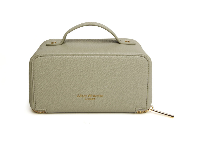 Bag Colur Mini - Gwyrdd | Mini Train Case by Alice Wheeler - Pistachio